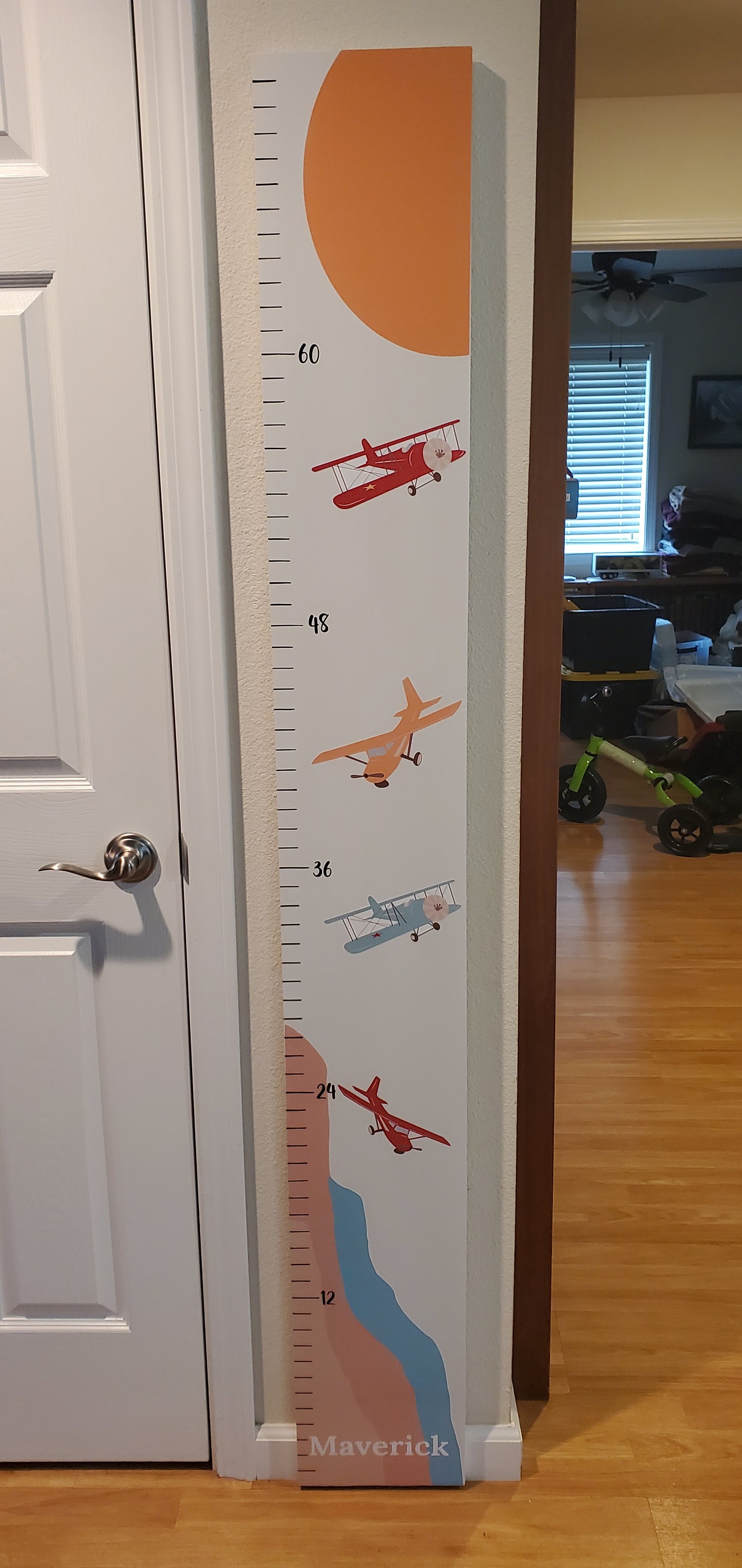 Custom Growth Chart Boards – Personalized, Handcrafted, and Made to Match Your Style