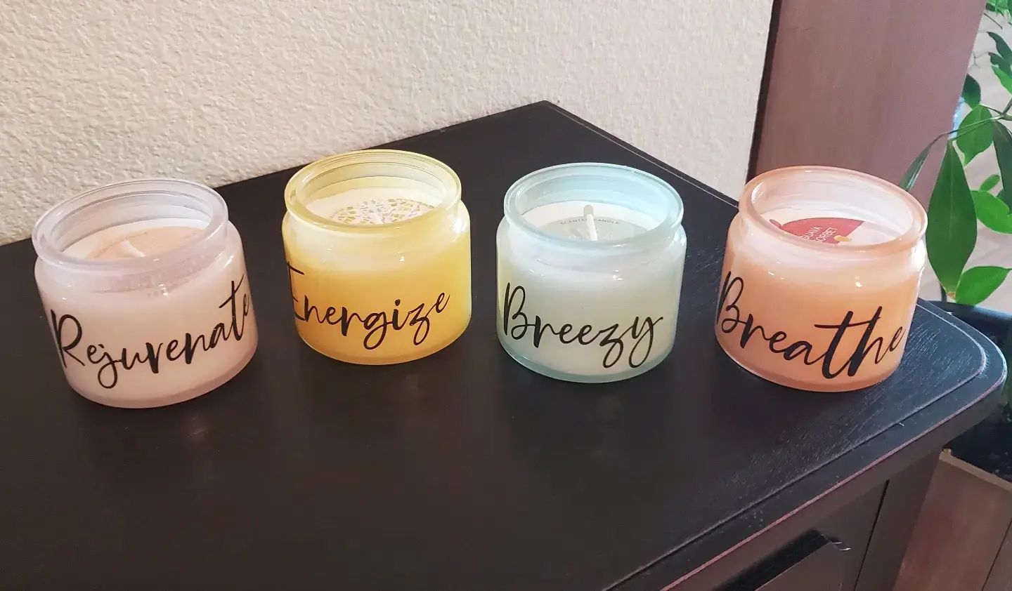 Positive Inspirational and Deliciously Scented Candles