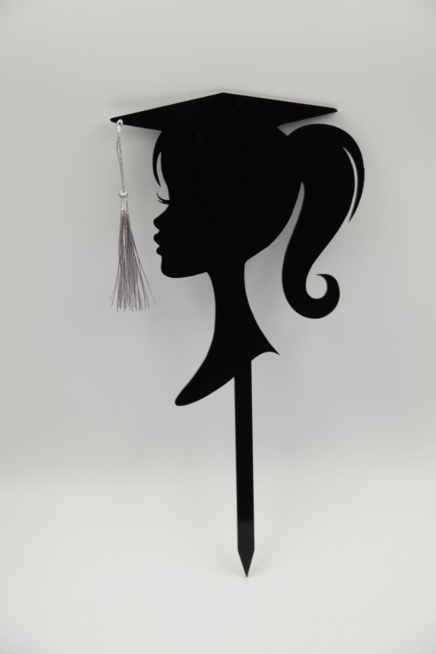 Custom Graduation Silhouette Cake or Cupcake Topper – Personalized Options Available
