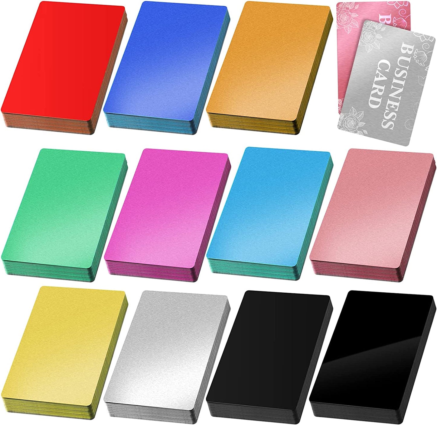 Custom Metal Laser Engraved Cards – Premium Finish