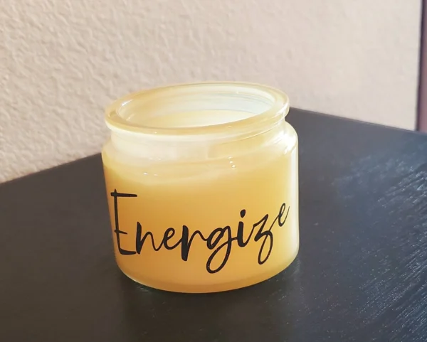 Energize Positive Inspirational and Delicious Lightly Scented Candles