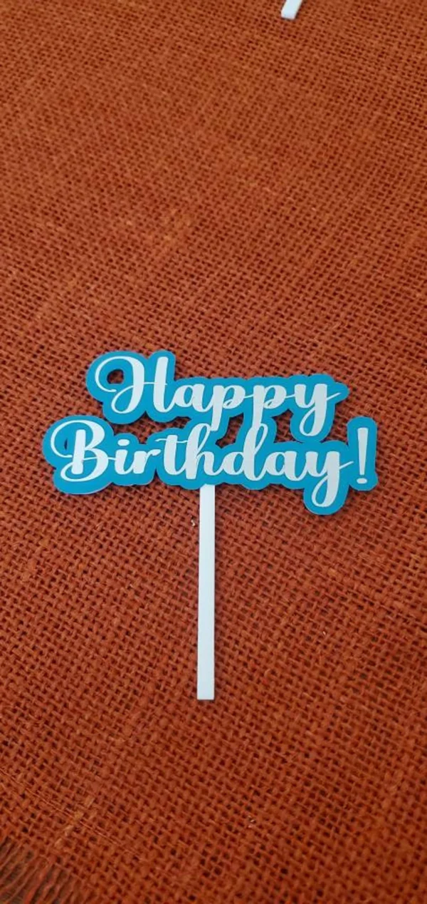 Happy Birthday! Cupcake Toppers product image 2