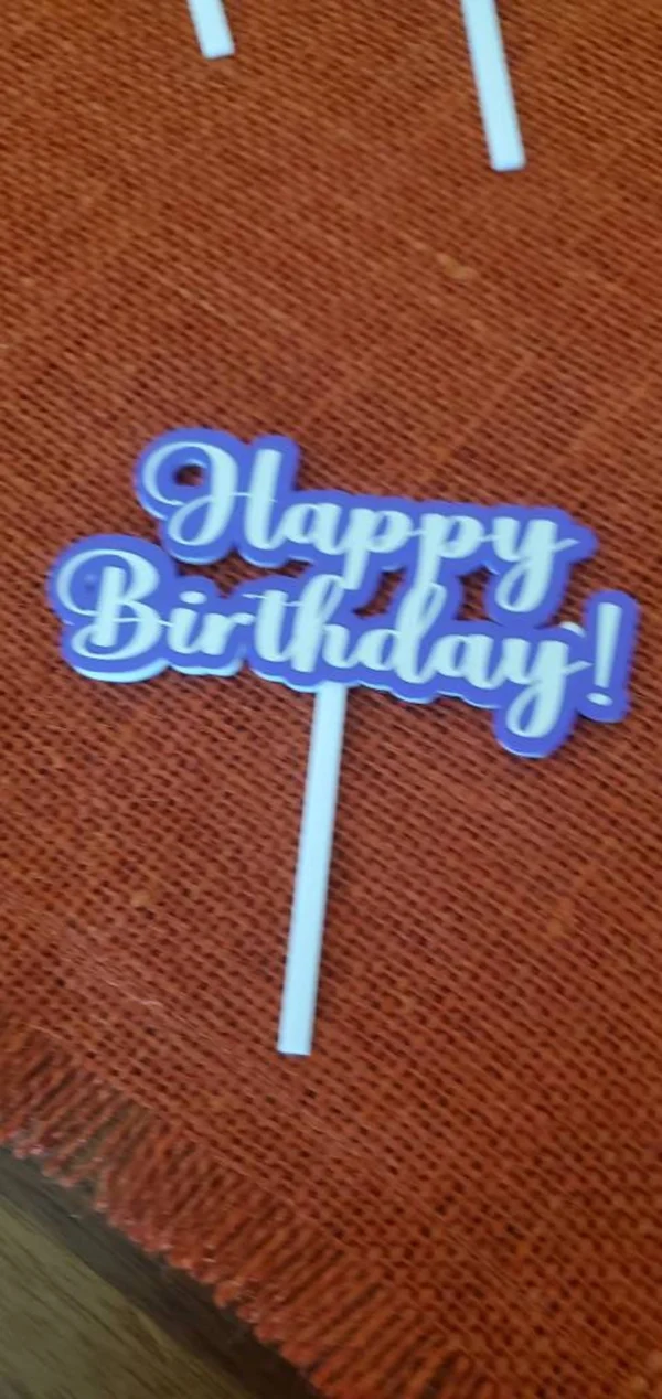 Happy Birthday! Cupcake Toppers product image 3